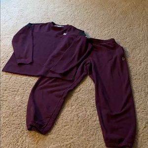 EUC PINK MATCHING SWEATSUIT